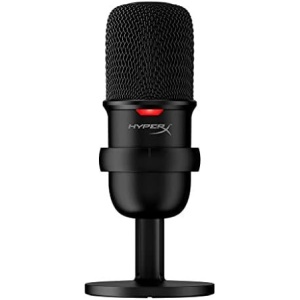 HyperX SoloCast – USB Condenser Gaming Microphone, for PC, PS4, PS5 and Mac