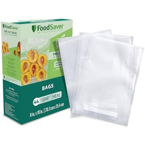 FoodSaver Vacuum Sealer Bags for Airtight Food Storage and Sous Vide